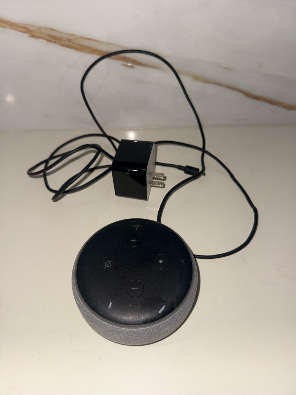 Amazon Echo Dot Smart Speaker - Black and Gray